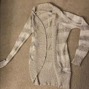 Open front cardigan
